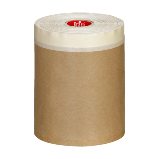 Kip takarópapír premium maszkolószalaggal 100mm x 25m